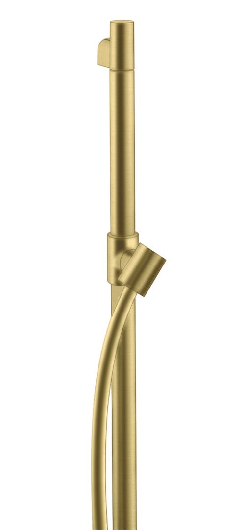 AXOR-HG-AXOR-Starck-Brausestange-0-90-m-mit-Brauseschlauch-1-60-m-Brushed-Brass-27830950 gallery number 1